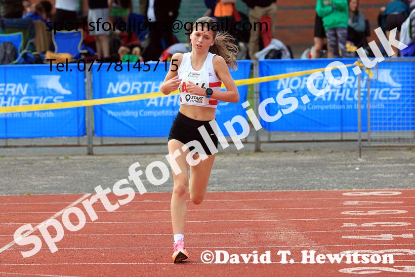 Womens Under-17s, 2024 Northern Mens 6 and Womens 4 and Youngsters Relays, Stanley Park, Blackpool.  Photo: David T. Hewitson/Sports for All Pics